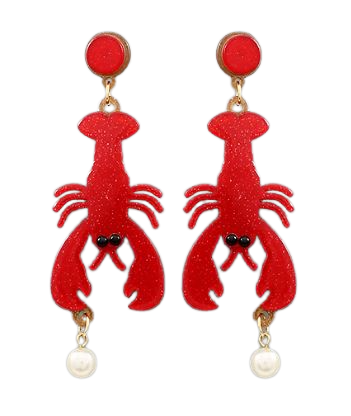 Lobster Roll Earrings