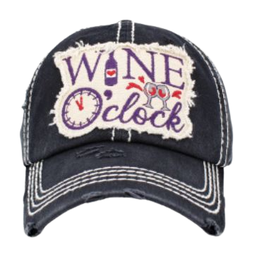 Wine O'clock Black Cap