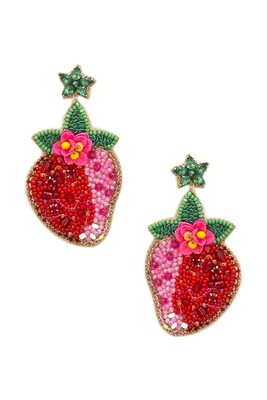 Strawberry Kisses Earrings