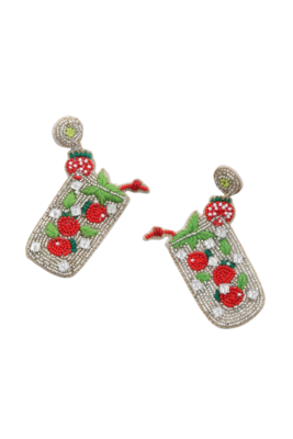 Strawberry Mojito Earrings