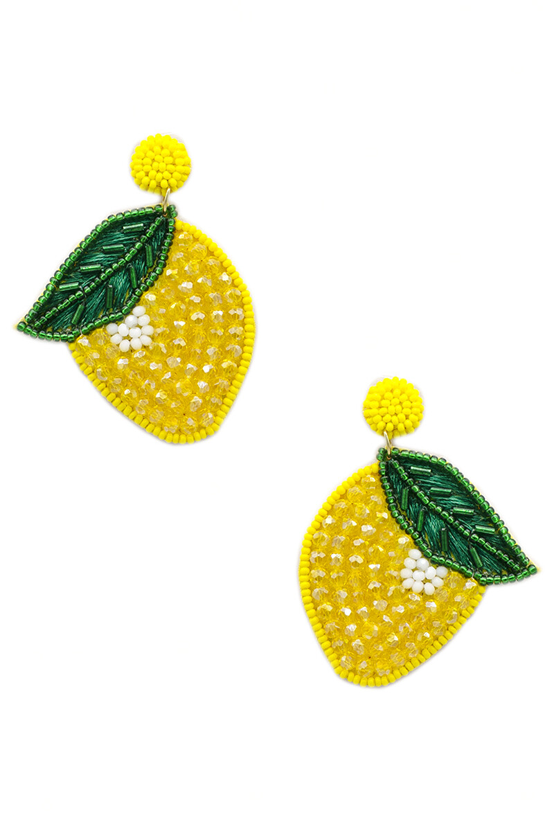 Lemon Squeezy Earrings