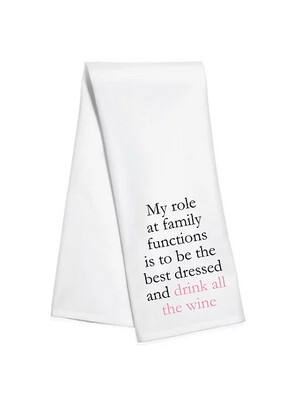 Family Functions Kitchen Towel