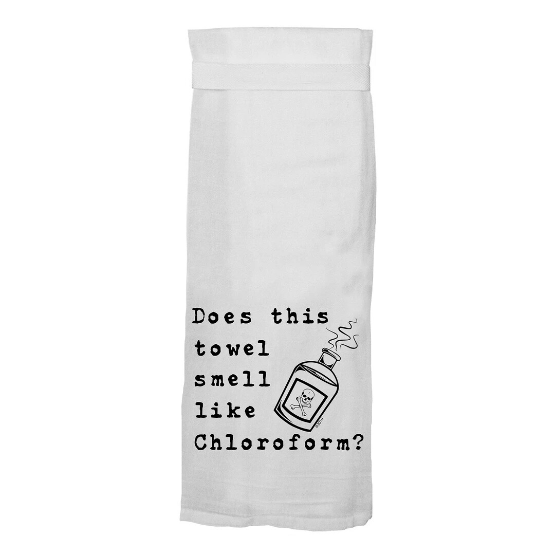 Does This Towel smell like Chloroform Twisted Towel 