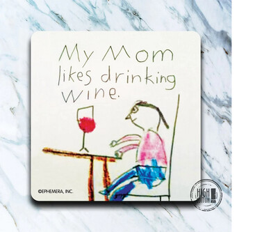 Mommy Wine Coaster