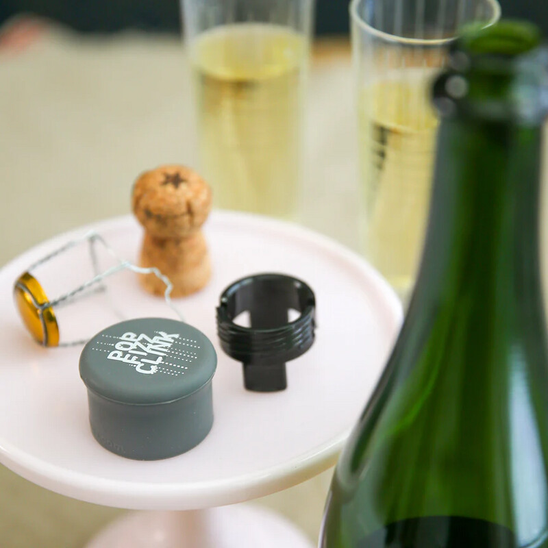 Pop, Clink, Fizz Gray Capabubbles