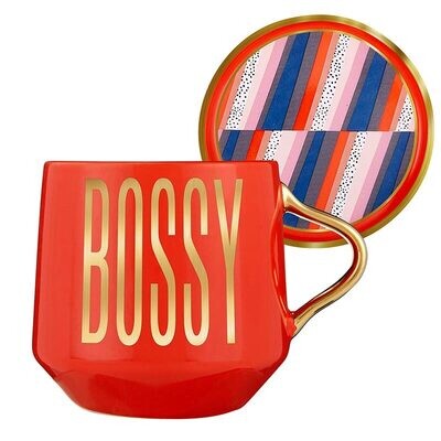 Mug Lid Set - Bossy By Slant