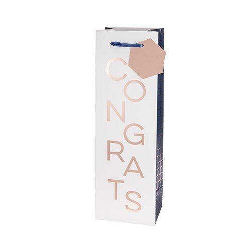 Congrats Wine Bag By True 