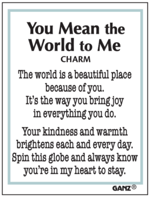 You Mean The World To Me By Ganz