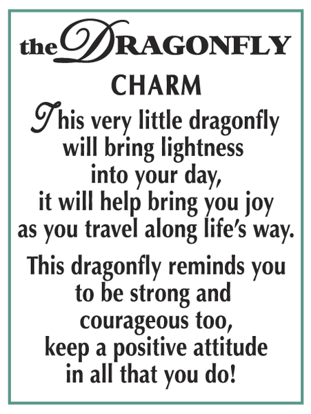 Dragonfly Charm By Ganz