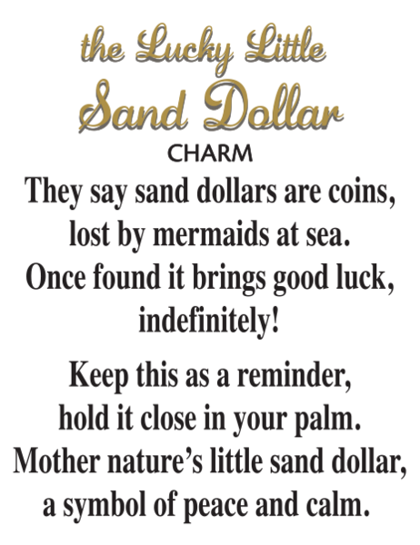 Sand Dollar Charm By Ganz