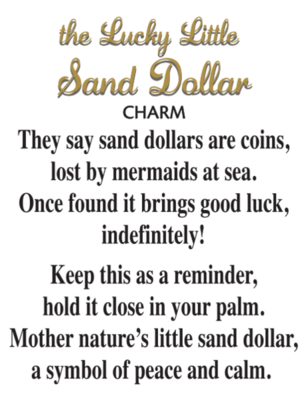 Sand Dollar Charm By Ganz