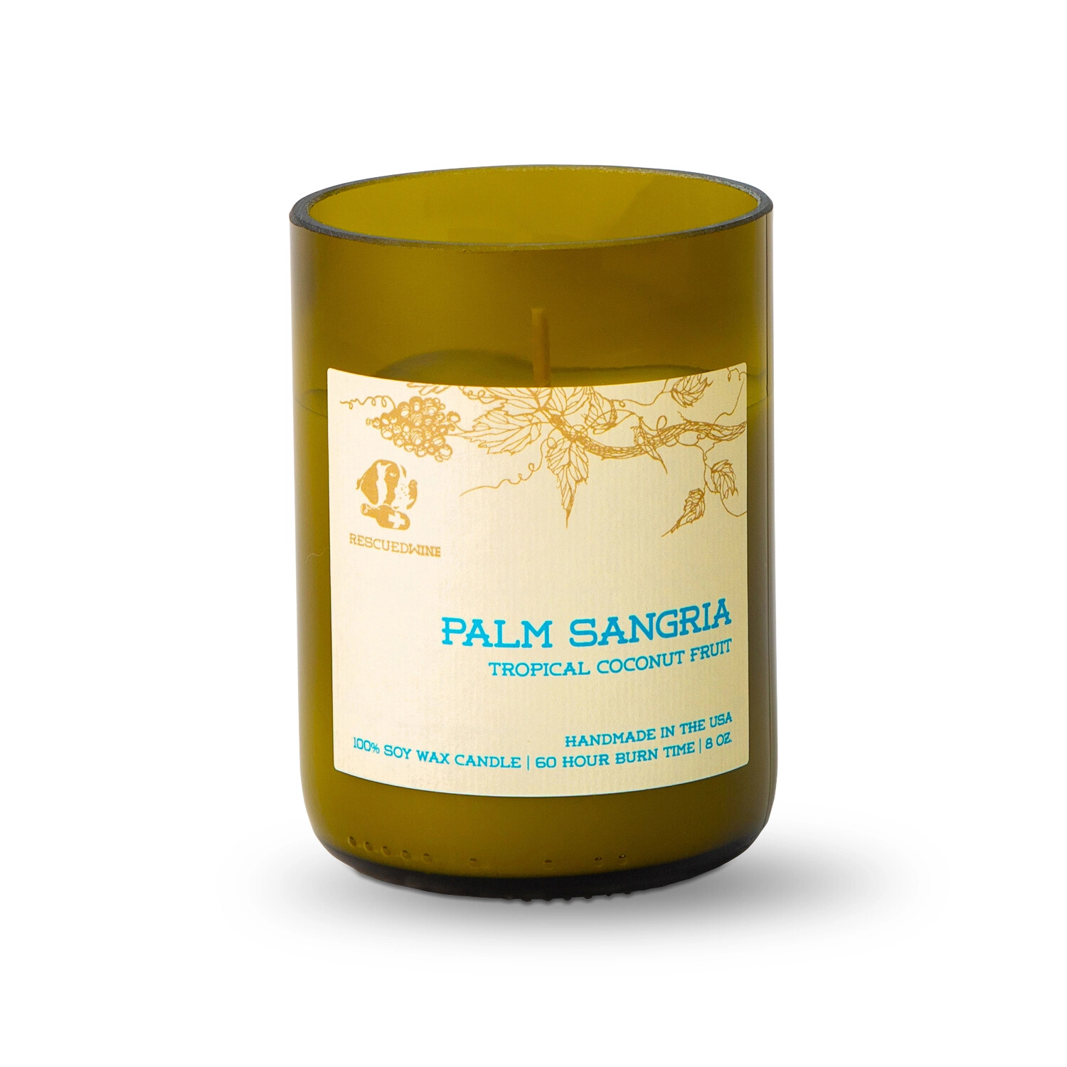 Palm Sangria Soy Candle 