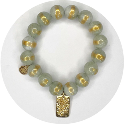 Pistachio Jade Bracelet