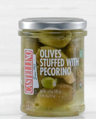 Olives Stuffed With Pecorino