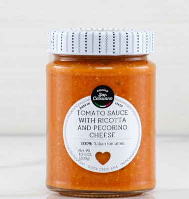 Tomato Sauce With Ricotta And Pecorino Cheese