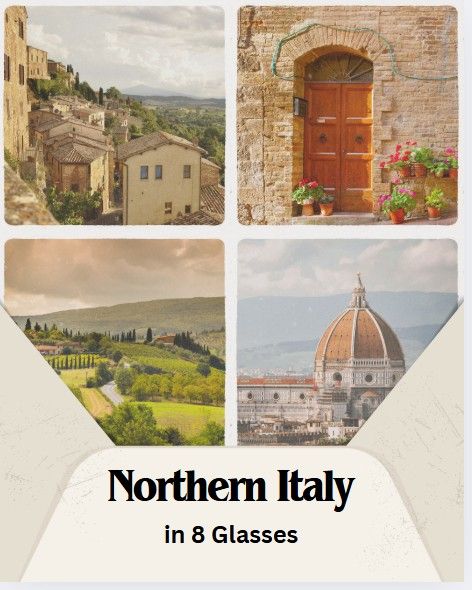 Northern Italy in 8 Glasses Master Class