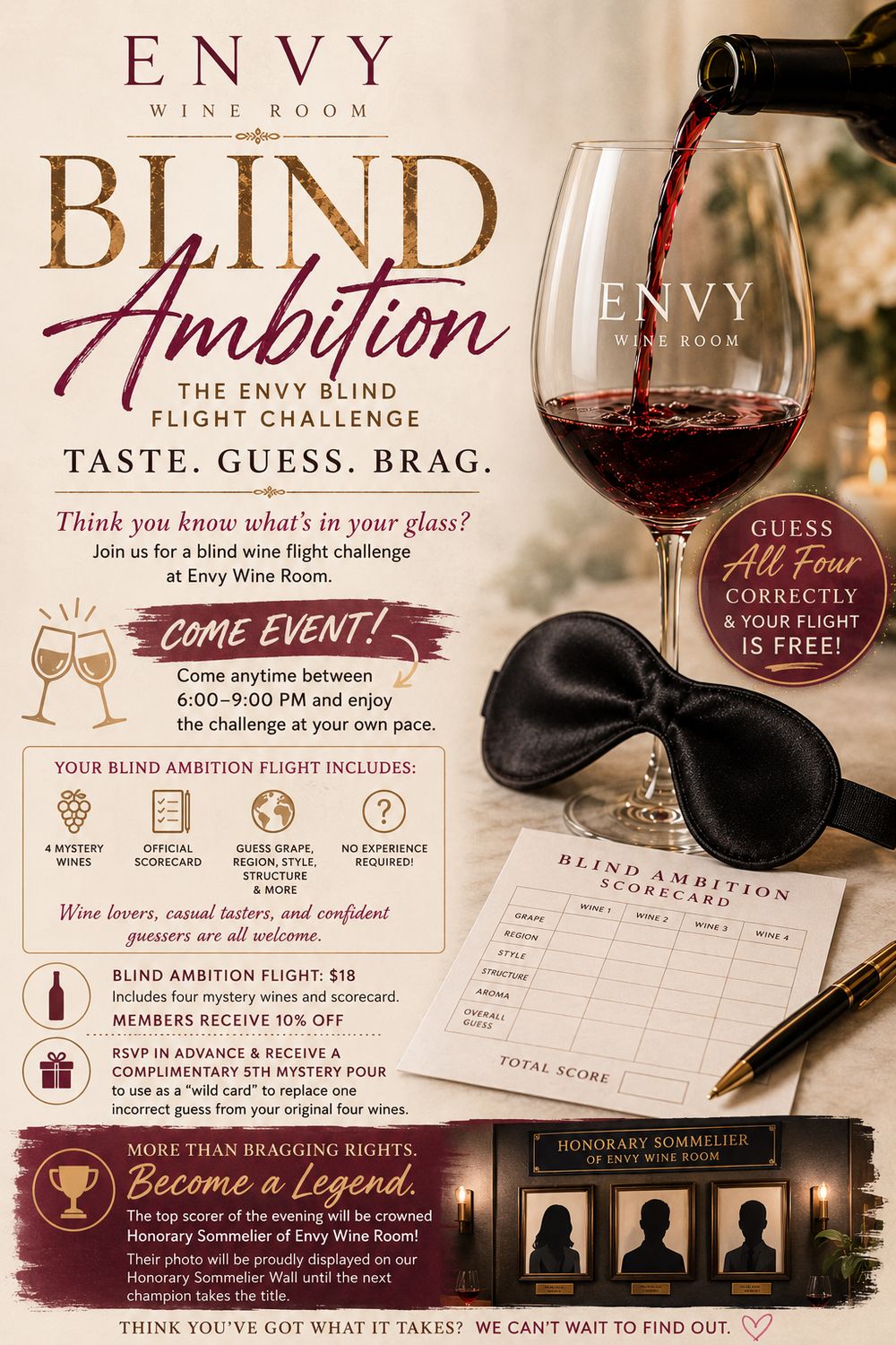 Join The Blind Ambition Flight Challenge!