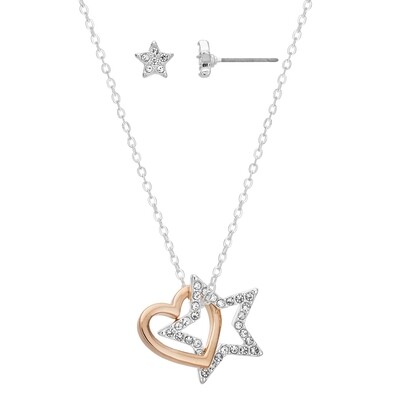 Buckley London® Wish Upon A Star Earring and Pendant Set