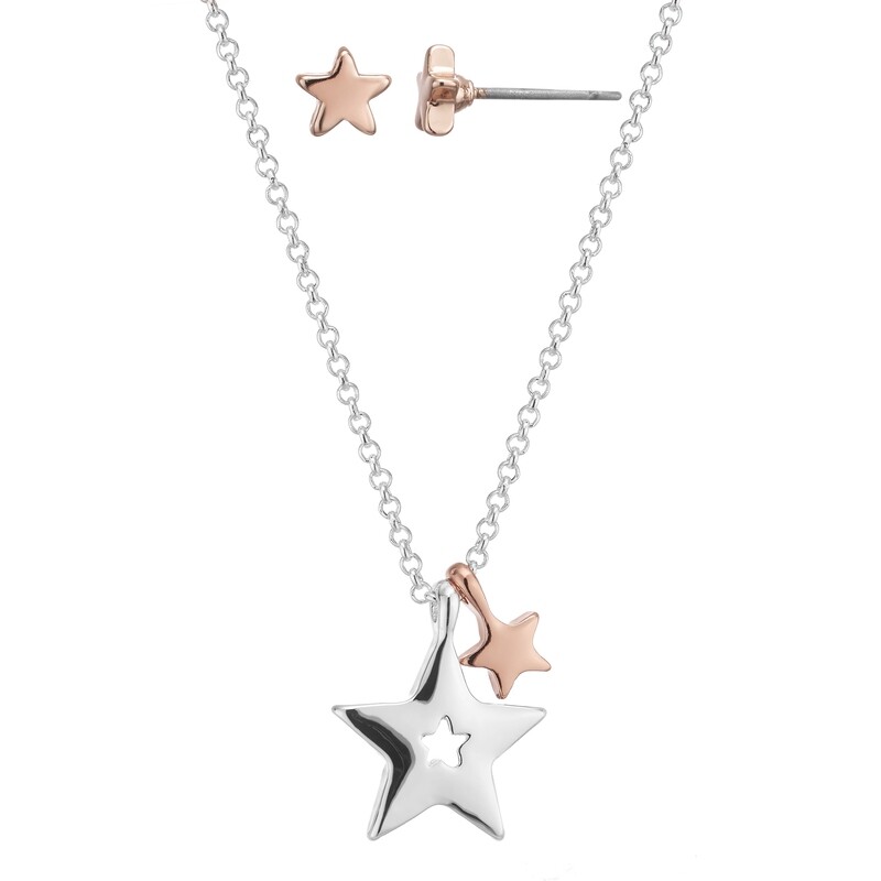 Be Relax® You&#39;re A Star Earring And Pendant Set