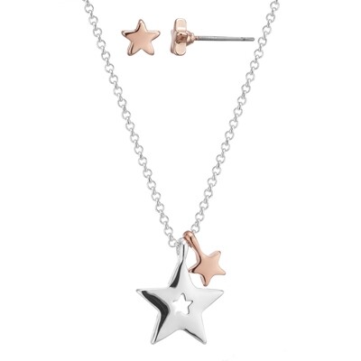 Be Relax® You're A Star Earring And Pendant Set