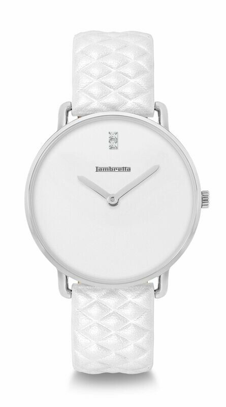 Lambretta® Giulia 34 Uno Quilted Silver