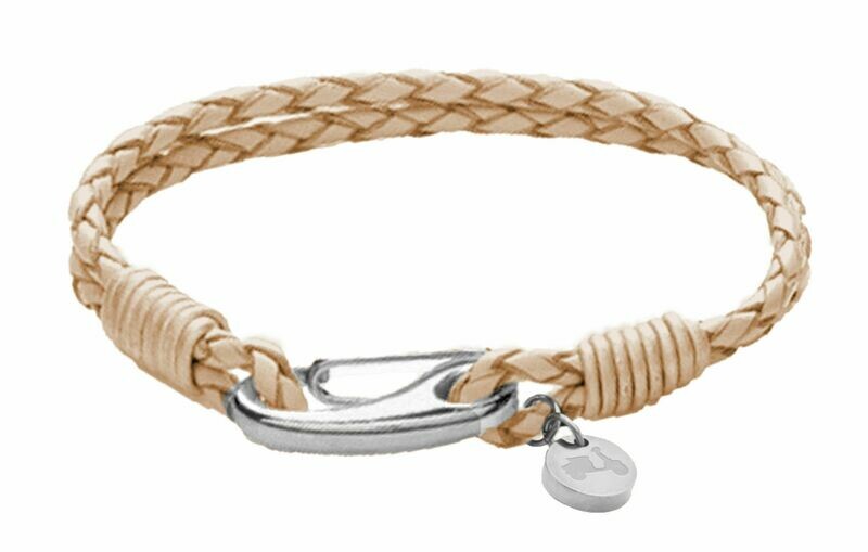 Bracelet Braided Double Suede