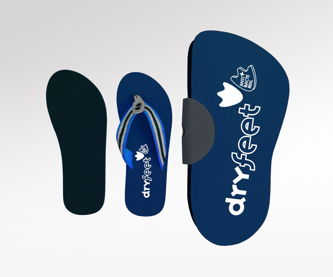 Dryfeet® Antibacterial Sandals &amp; Carpet Set - Men