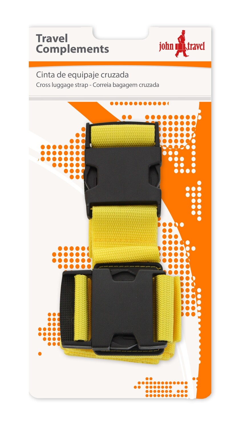 John Travel® Cross Luggage Strap
