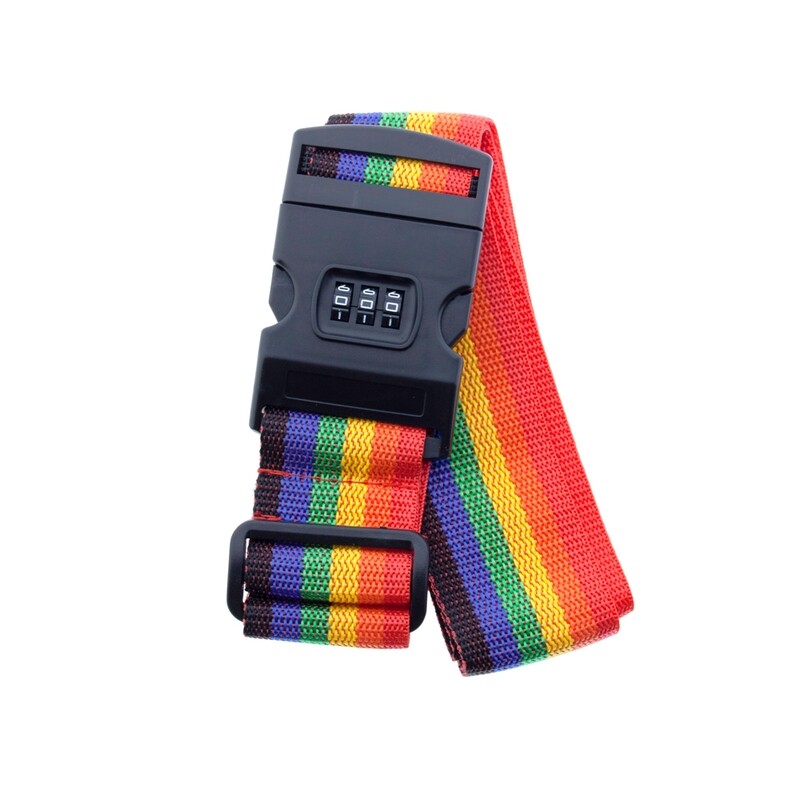 John Travel® Luggage Strap with Combination Lock