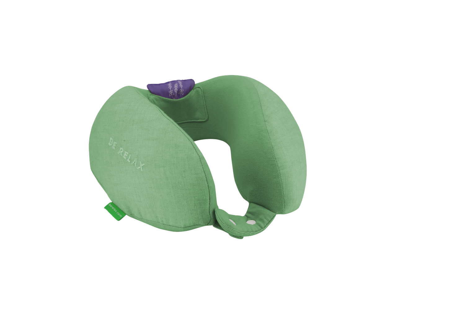 Be Relax® NEW! Eco-Friendly Wellness Pillow, Color: Green
