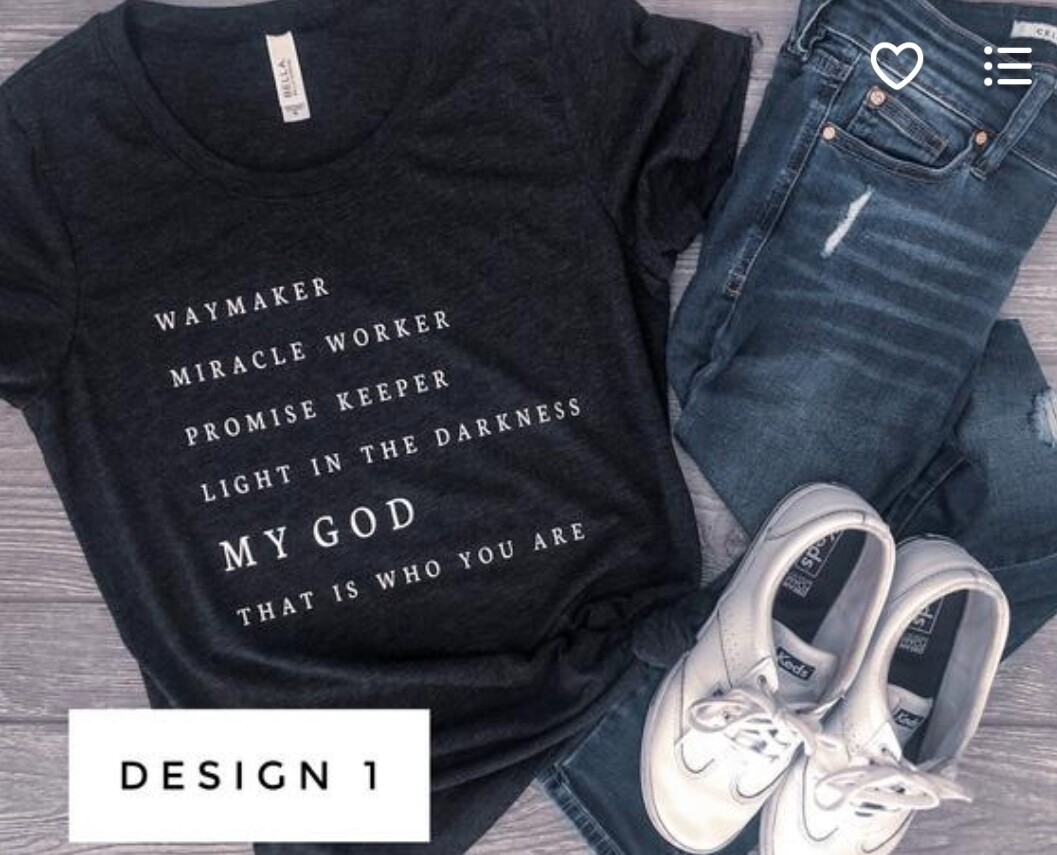 Download Way Maker Miracle Worker tee