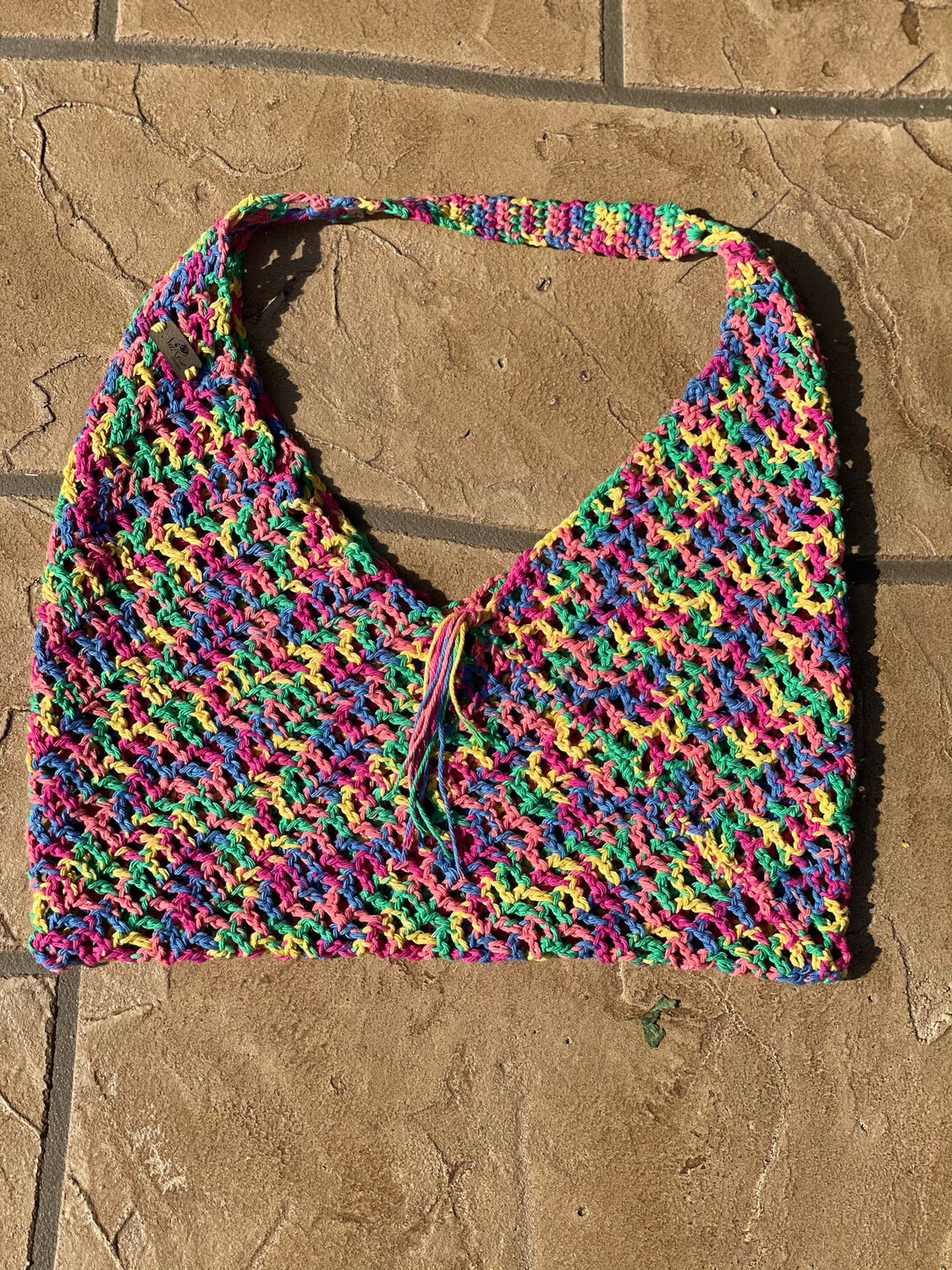 Rainbow Mesh Bag