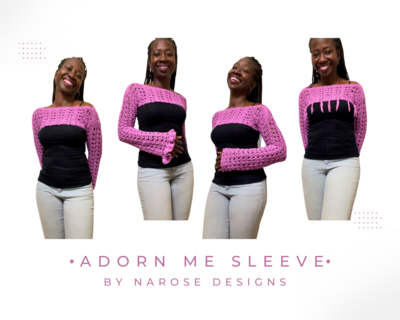 Adorn Me Sleeves Crochet Pattern