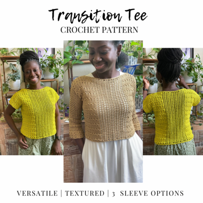 Transition Tee Crochet Pattern