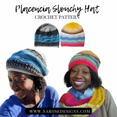 Placencia Slouchy Hat Crochet Pattern