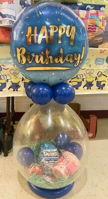 Birthday stuffed balloon gift