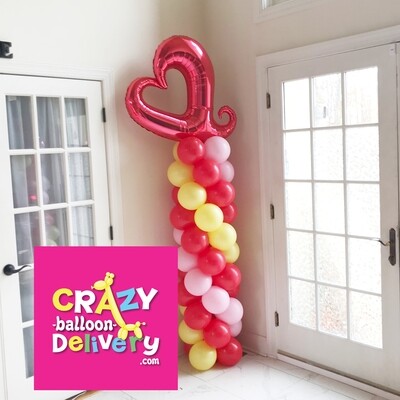 Valentine's Day balloon delivery