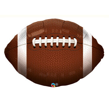 Large football balloon with handle (will not float away)