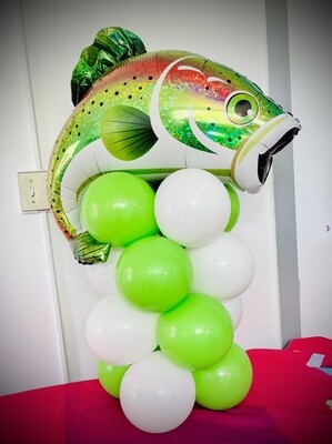Fish balloon theme stack (indoors)