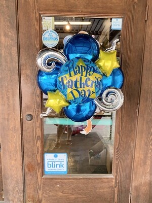 Father's Day Gift balloon door wreath