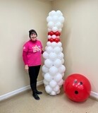 Custom balloon column