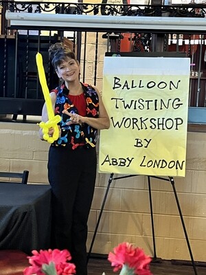 Advanced Balloon twisting workshop for ages 7+