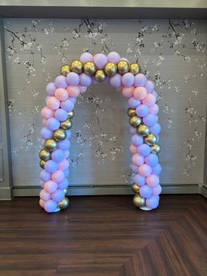 Balloon arches at Pinecrest Country Club Montgomeryville PA