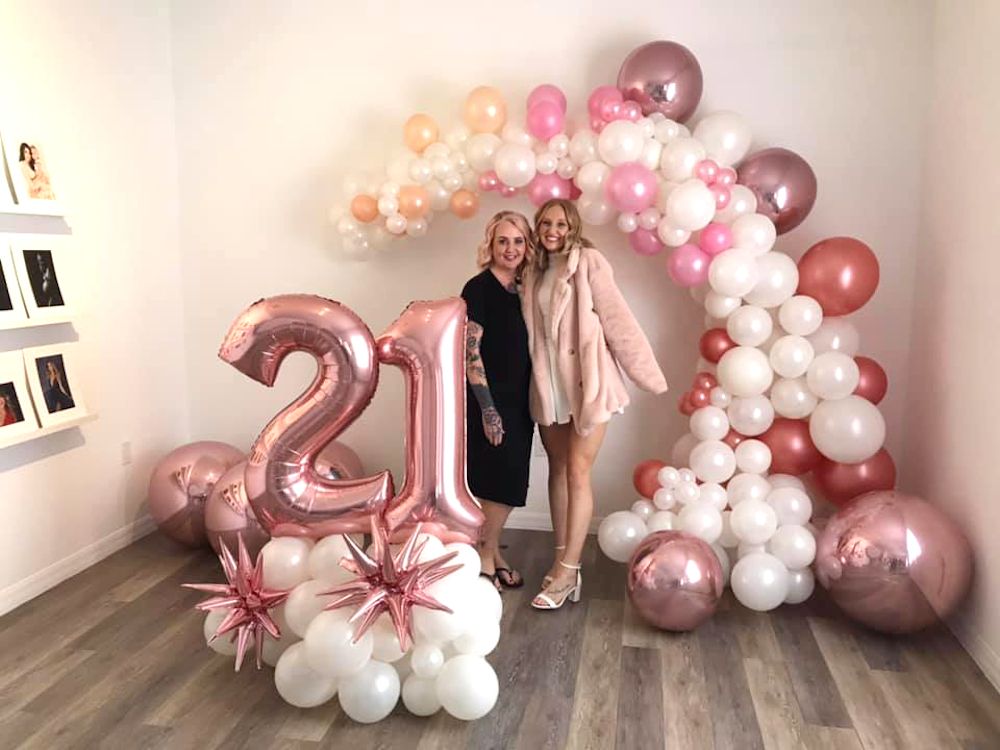 Demi arch plus a floor marquee