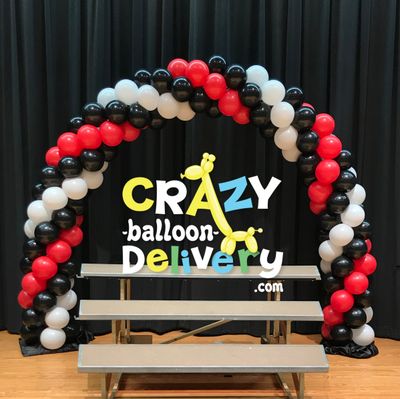 Balloon Arches, Full Service, Click here for prices