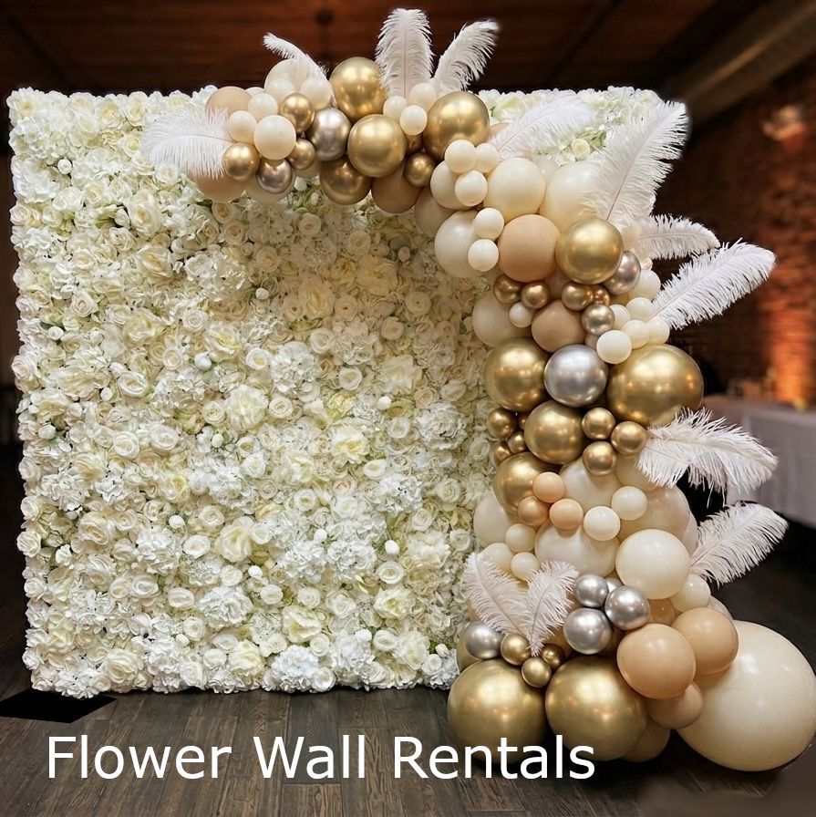 Flower wall Rental Blue Bell, Doylestown, Lansdale