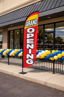 Rent a grand opening sign sidewalk flag Rent a grand opening sign sidewalk flag