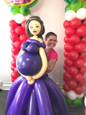 Ultimate course, how to make (and how to sell) the 5 foot tall gender reveal balloon art