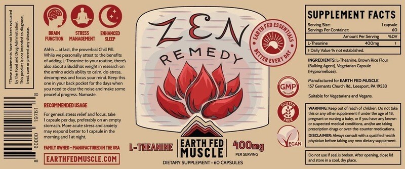 Earth Fed Muscle, Zen Remedy