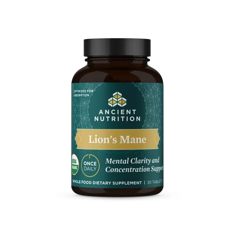 Ancient Nutrition, Lions Mane Capsules